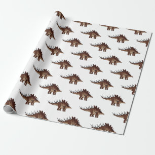 Kentrosaurus cartoon illustratie cadeaupapier