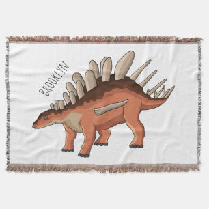 Kentrosaurus cartoon illustratie deken