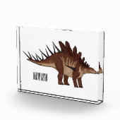 Kentrosaurus cartoon illustratie fotoblokken (Rechts)