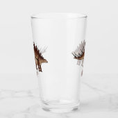 Kentrosaurus cartoon illustratie glas (Links)