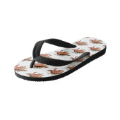 Kentrosaurus cartoon illustratie kinder teenslippers (Schuin)