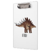 Kentrosaurus cartoon illustratie klembord (Links)