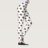 Kentrosaurus cartoon illustratie leggings (Rechts)