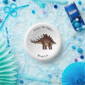 Kentrosaurus cartoon illustratie papieren kommen (Feest)