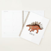 Kentrosaurus cartoon illustratie planner (Display)