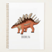 Kentrosaurus cartoon illustratie planner (Voorkant)