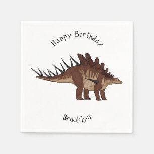Kentrosaurus cartoon illustratie servet