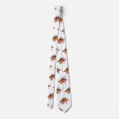 Kentrosaurus cartoon illustratie stropdas (Achterkant)