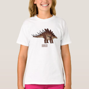 Kentrosaurus cartoon illustratie t-shirt