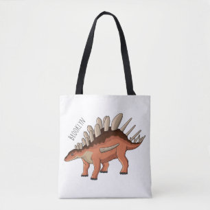 Kentrosaurus cartoon illustratie tote bag