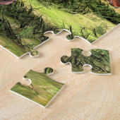 Kentrosaurus Dinosaur Jungle Prehistorische Kunst Legpuzzel (Zijkant)