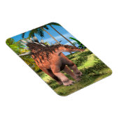Kentrosaurus Dinosaur Jungle Prehistorische Kunst Magneet (Rechterzijde)