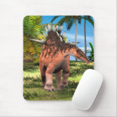 Kentrosaurus Dinosaur Jungle Prehistorische Kunst Muismat (Met muis)