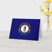 Kentuckian Flag, Flag of Kentucky Kaart (Gele Bloem)