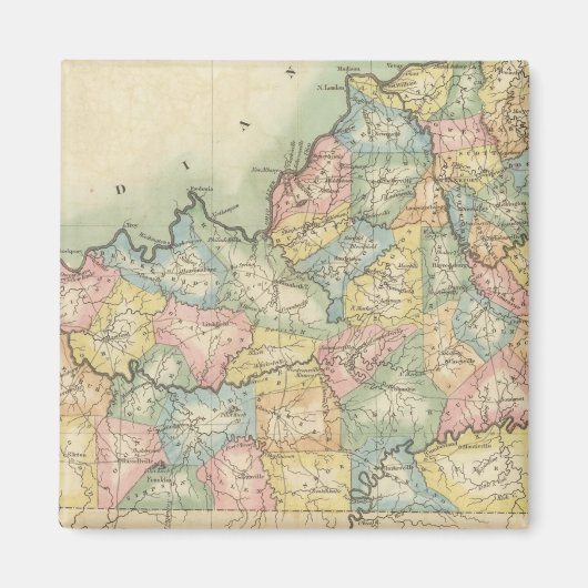 Kentucky 10 magneet (Voorkant)