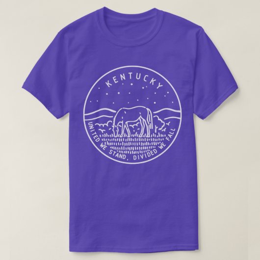 Kentucky 1792 Staat Kentucky T-shirt (Design voorkant)