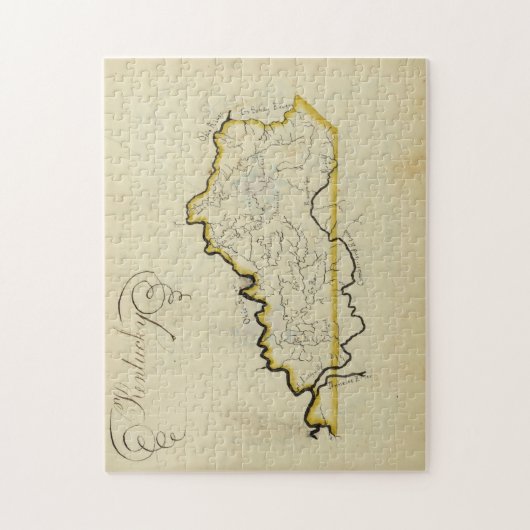  Kentucky (1823) Legpuzzel (Verticaal)