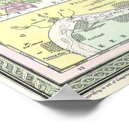  Kentucky (1850) Poster (Hoek)