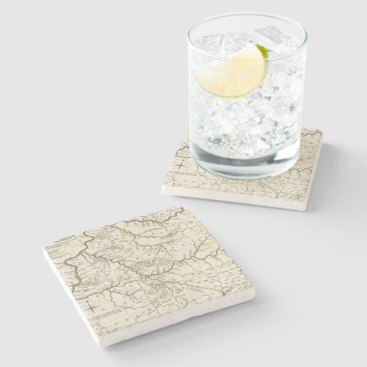 Kentucky 2 stenen onderzetter (Zijkant)