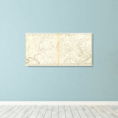 Kentucky 6 canvas afdruk (Insitu (Houten vloer))