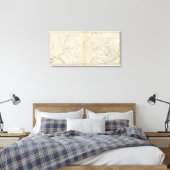 Kentucky 6 canvas afdruk (Insitu (Slaapkamer))