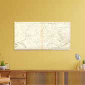 Kentucky 6 canvas afdruk (Insitu (Woonkamer))
