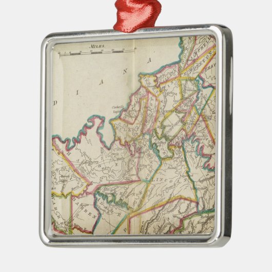 Kentucky 6 metalen ornament (Links)