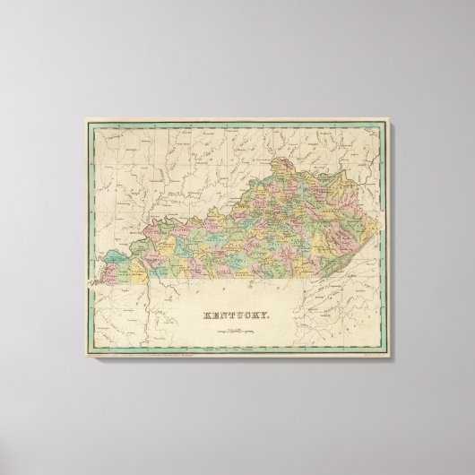 Kentucky 8 canvas afdruk (Voorkant)