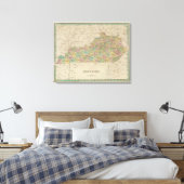 Kentucky 8 canvas afdruk (Insitu (Slaapkamer))