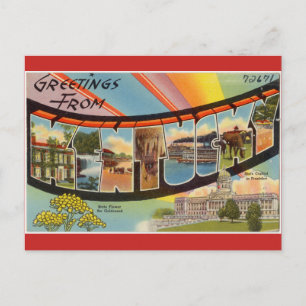 , Kentucky afbeelding. Briefkaart