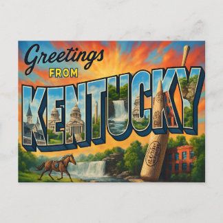 KENTUCKY ansichtkaart Briefkaart