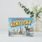 KENTUCKY ansichtkaart Briefkaart (Staand voorkant)