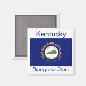 Kentucky banner magneet (Voorkant / Achterkant)
