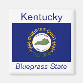 Kentucky banner magneet (Voorkant)