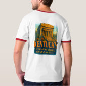 Kentucky beautifully crafted artistic T-shirt desi (Achterkant volledig)