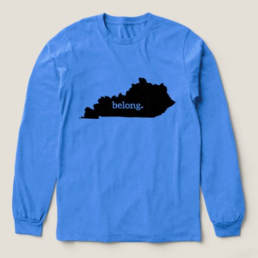 Kentucky Belong State Pride Tri-Blend Shirt (Voorkant)