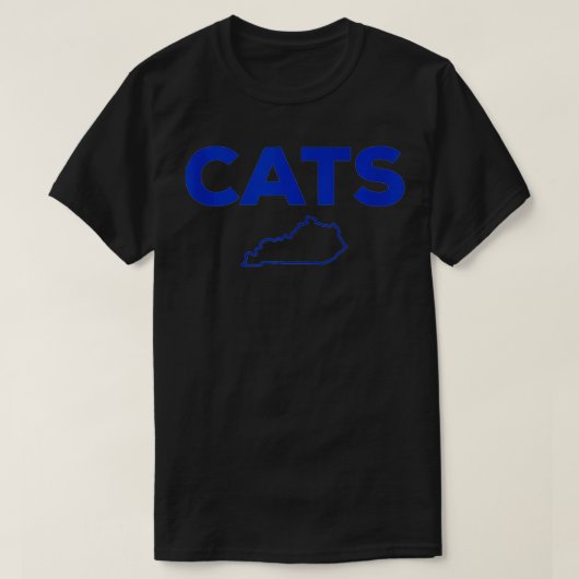 Kentucky Big Blue Basketbal 2 T-shirt (Design voorkant)