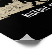 Kentucky Bigfoot Hunter Poster (Hoek)