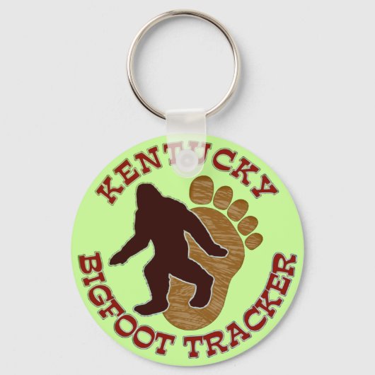 Kentucky Bigfoot Tracker Sleutelhanger (Voorkant)