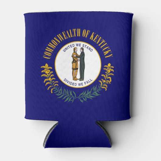 Kentucky: Blauwgras Gemenebest Amerikaanse staatsv Blikjeskoeler (Voorkant)