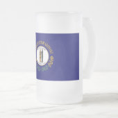 Kentucky: Blauwgras Gemenebest Amerikaanse staatsv Matglas Bierpul (Voorkant rechts)