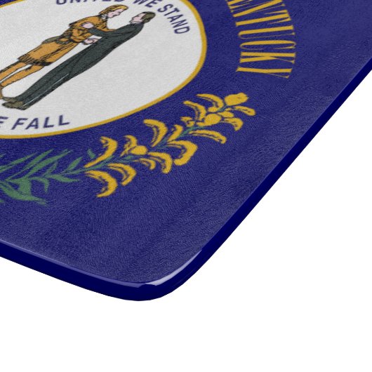 Kentucky: Blauwgras Gemenebest Amerikaanse staatsv Snijplank (Hoek)