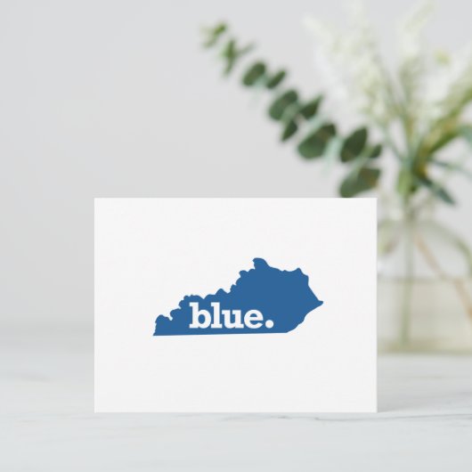 KENTUCKY BLUE STATE BRIEFKAART (Staand voorkant)