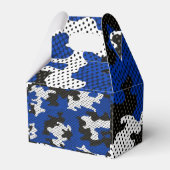 Kentucky Blue White Classic Camo Pattern Bedankdoosjes (Achterkant)