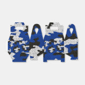 Kentucky Blue White Classic Camo Pattern Bedankdoosjes (Uitgevouwen)