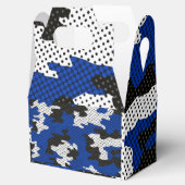 Kentucky Blue White Classic Camo Pattern Bedankdoosjes (Geopend)