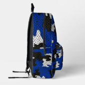 Kentucky Blue White Classic Camo Pattern Bedrukte Rugzak (Links)