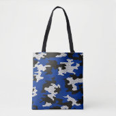 Kentucky Blue White Classic Camo Pattern Tote Bag (Voorkant)