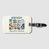 Kentucky – Bluegrass Breeze & Lakeside Sips Bagagelabel (Voorkant (horizontaal))