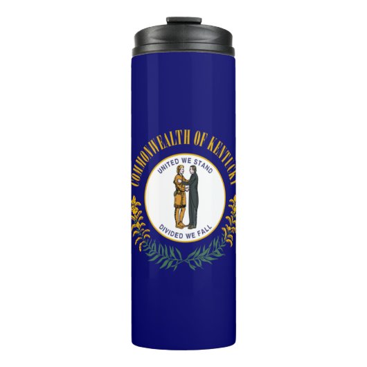 Kentucky: Bluegrass Commonwealth Amerikaanse staat Thermosbeker (Voorkant)